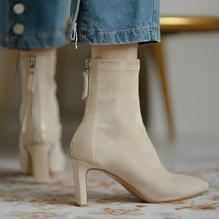 Joda | Elegant Ankle Boots with Heel
