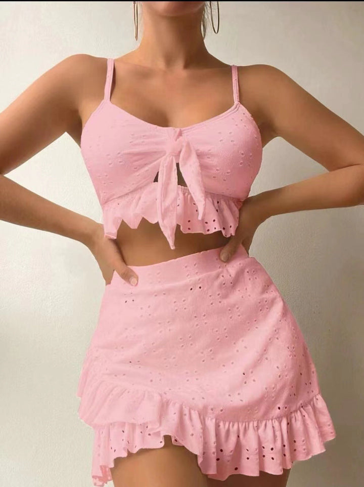 Jasmine | Ruffled Bikini Set