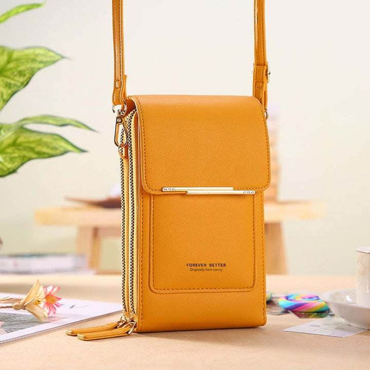 Leda | Minimalist Crossbody Phone Bag