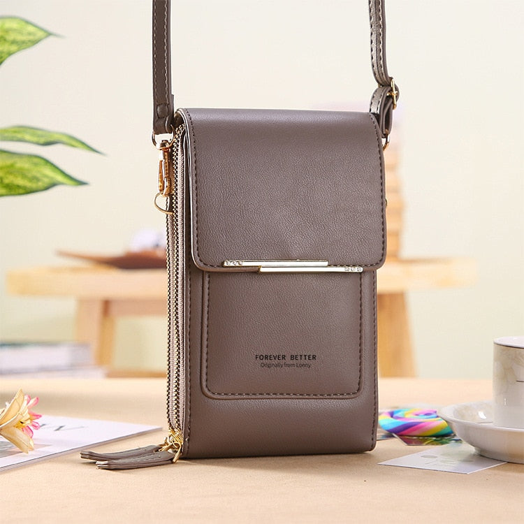 Leda | Minimalist Crossbody Phone Bag