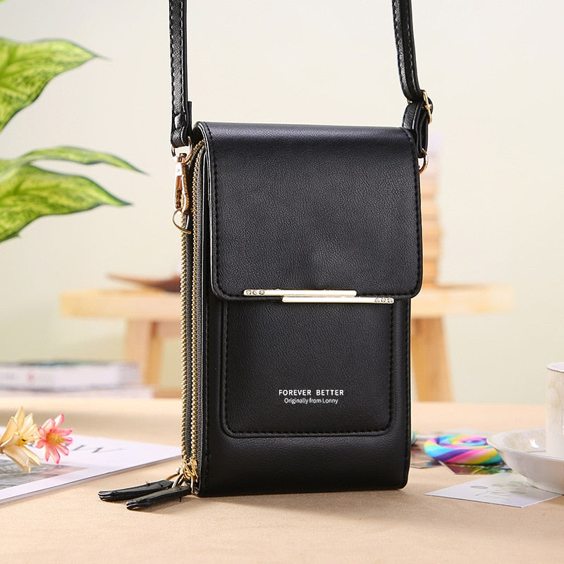 Leda | Minimalist Crossbody Phone Bag