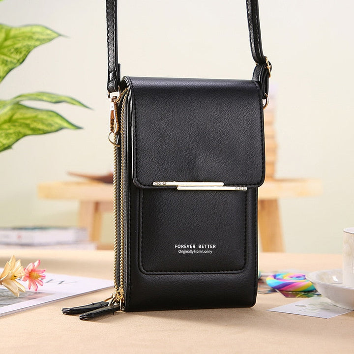 Leda | Minimalist Crossbody Phone Bag