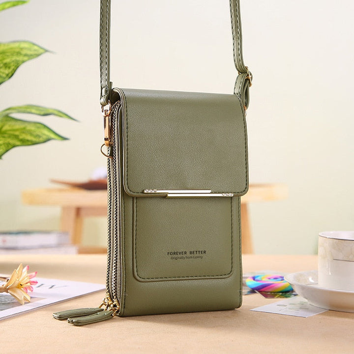 Leda | Minimalist Crossbody Phone Bag