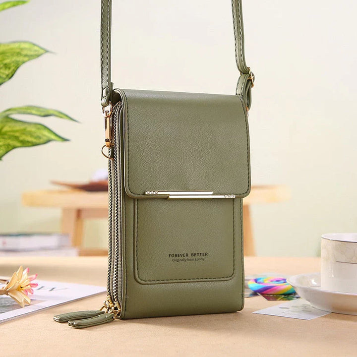Leda | Minimalist Crossbody Phone Bag