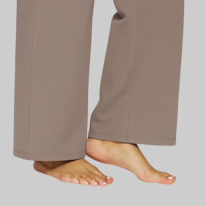 Stylish Women's Pants with Wide Legs and High Waist