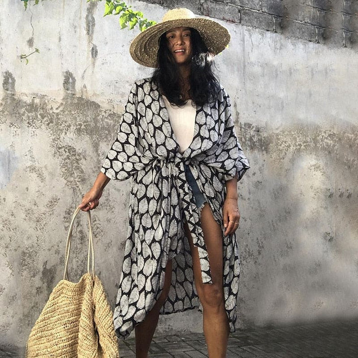 Gianetta | Boho Kimono Beach Dress