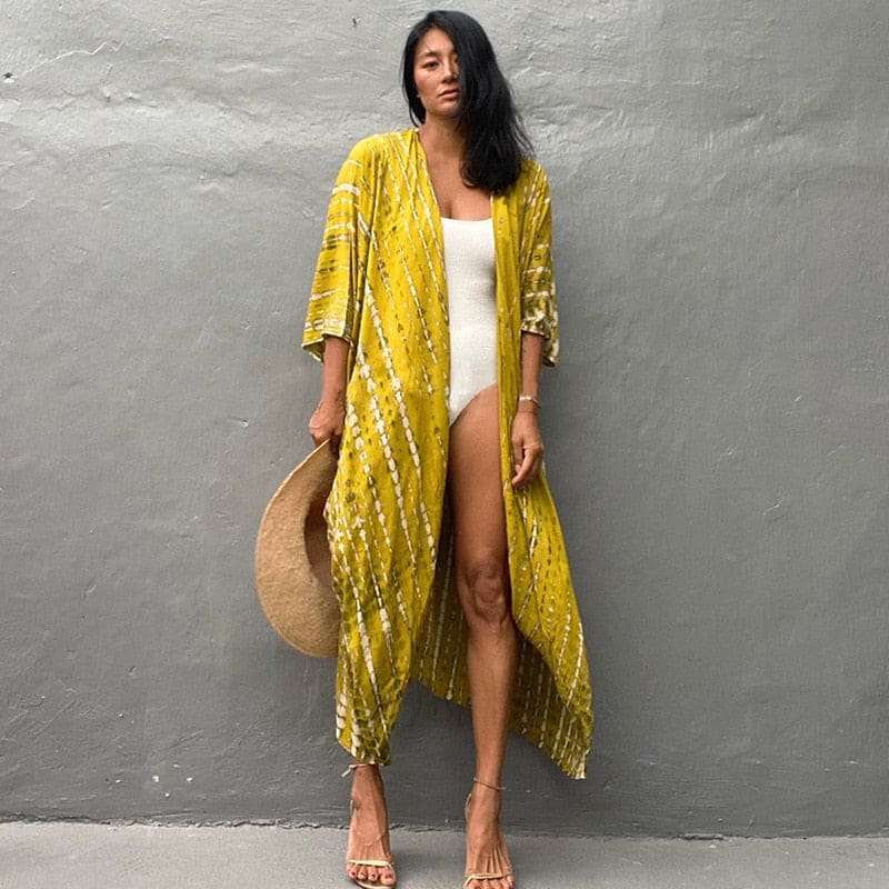 yellow cover-ups / 1 Size