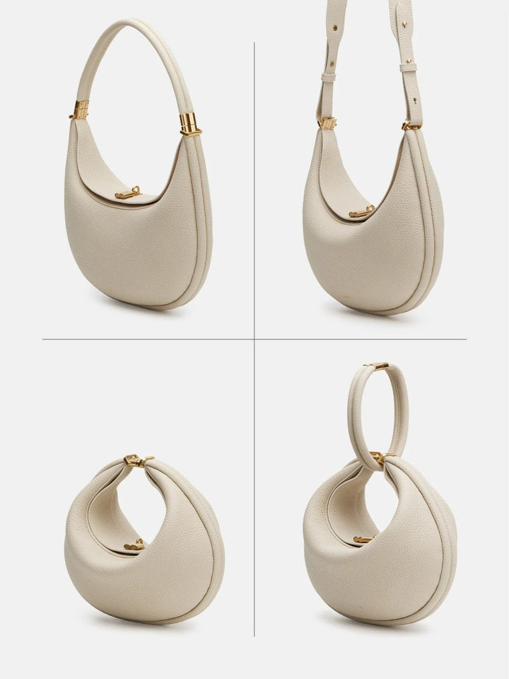 Thonia | Chic Minimalist Half-Moon Shoulder Bag