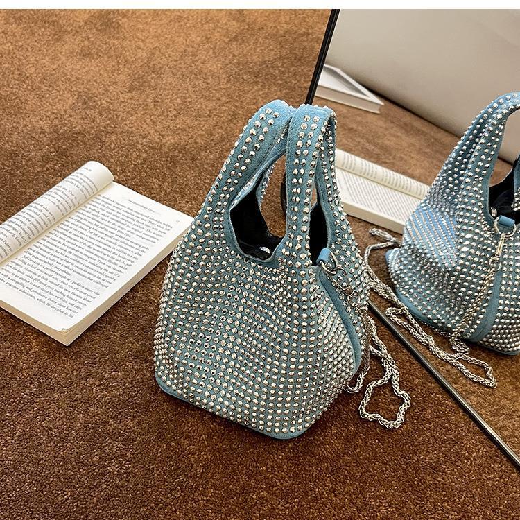 Lorelie | Glam Mini Bag with Rhinestones and Chain Strap