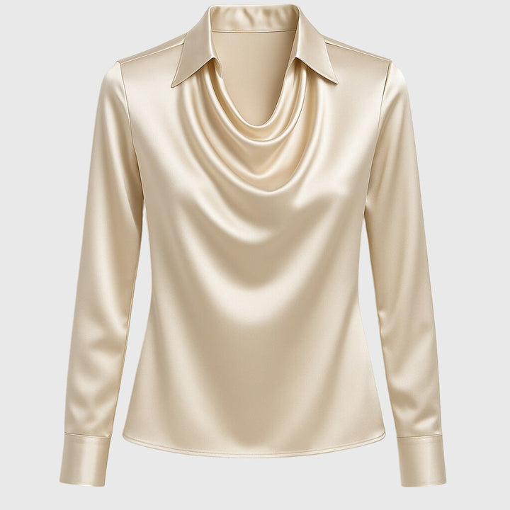 Elegant Luxury Women's Blouse with Long Sleeves