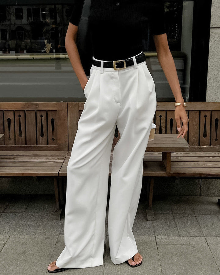 Geni | High-Waist Wide-Leg Pants