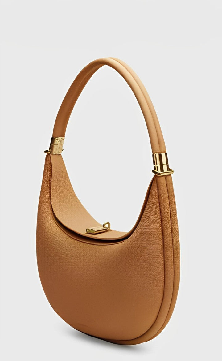 Thonia | Chic Minimalist Half-Moon Shoulder Bag