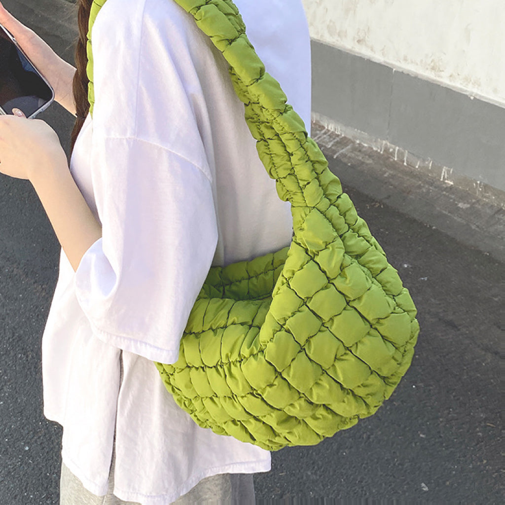 Jency | Luxury Woven Shoulder Bag