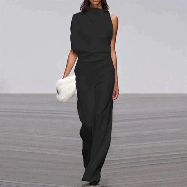 Penelope | Chic One-Shoulder Jumpsuit