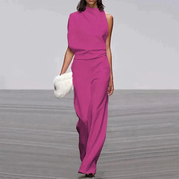 Penelope | Chic One-Shoulder Jumpsuit
