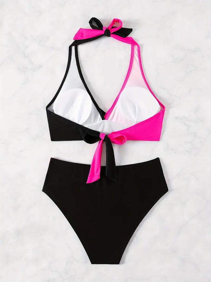 Roselyn | Two-Tone Bikini Set