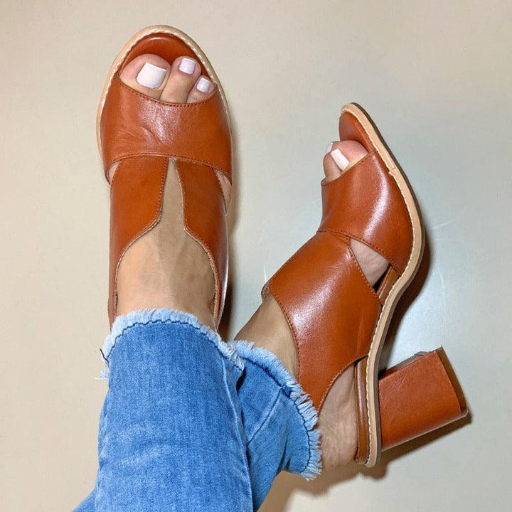 Maggi | Elegant Block Heel Sandals