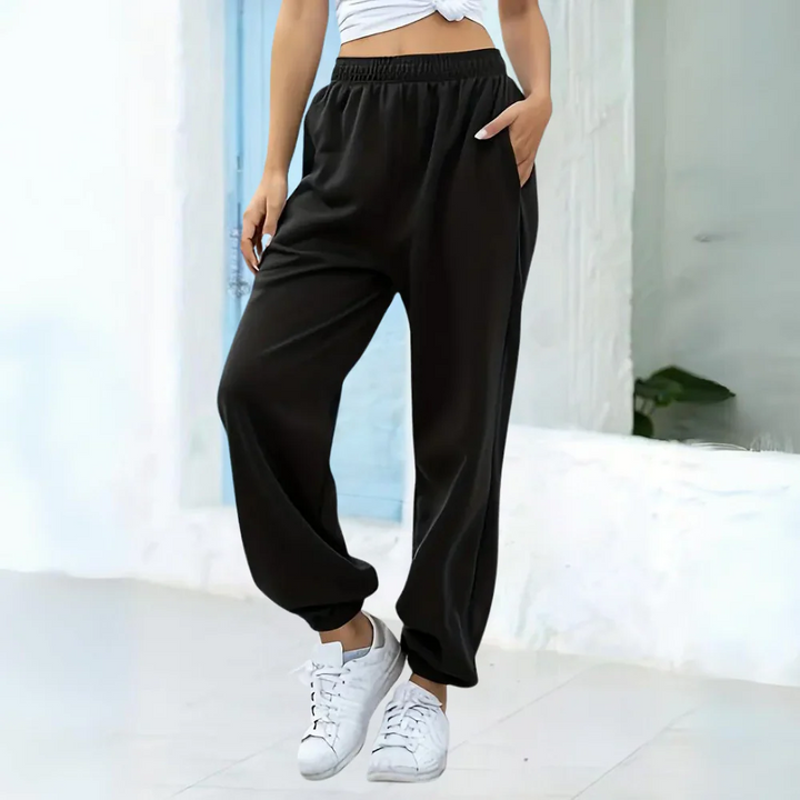 Casual Comfortable Women's Joggers With Elastic Waistband