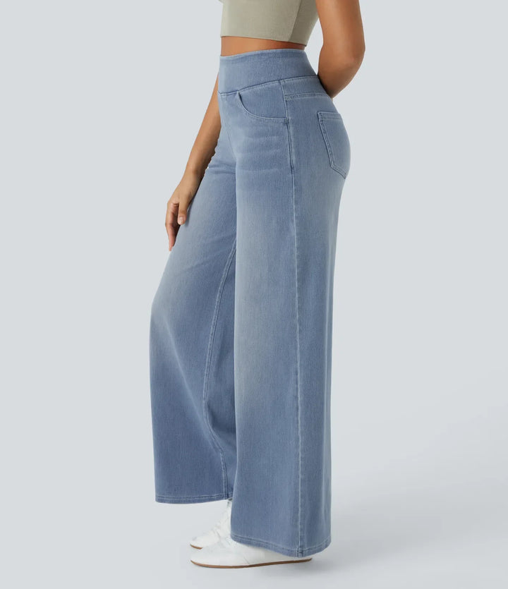 Evie | Comfy Elastic Pants with High Waist
