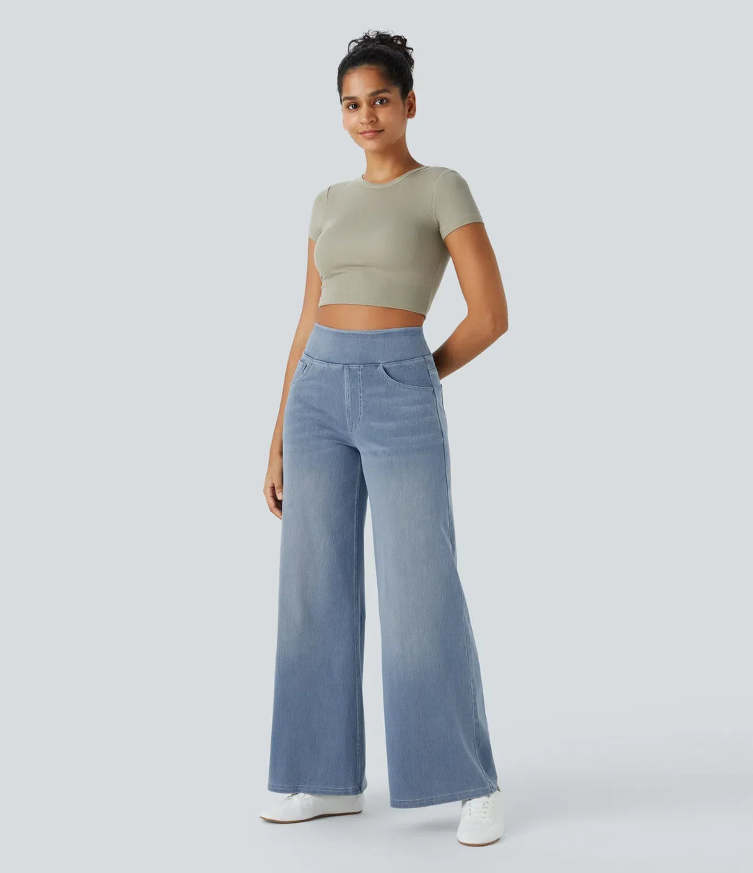 Evie | Comfy Elastic Pants with High Waist