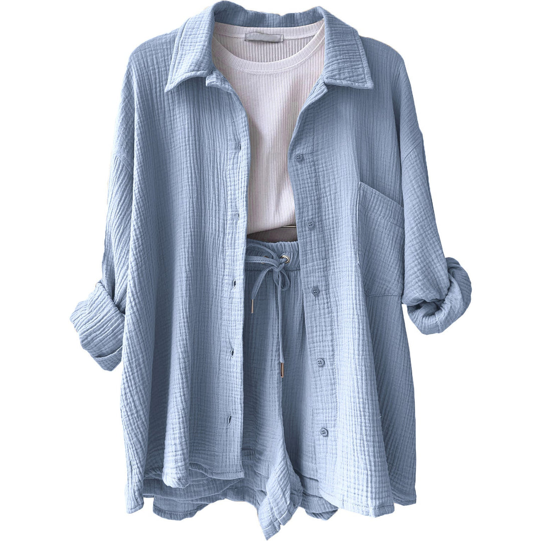 Gyonna | Summery Two-Piece Set with Shorts