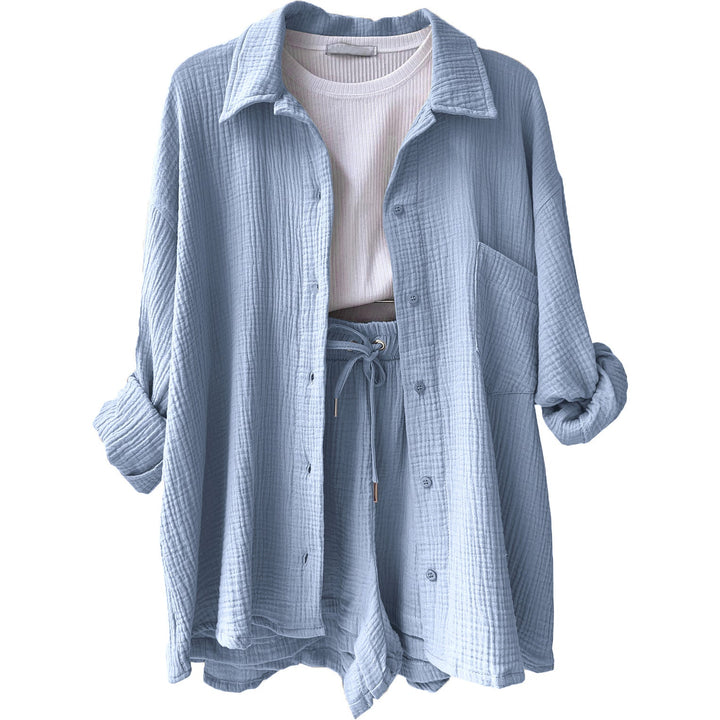 Gyonna | Summery Two-Piece Set with Shorts