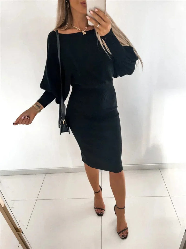 Ciara | Elegant Solid Women's Dress