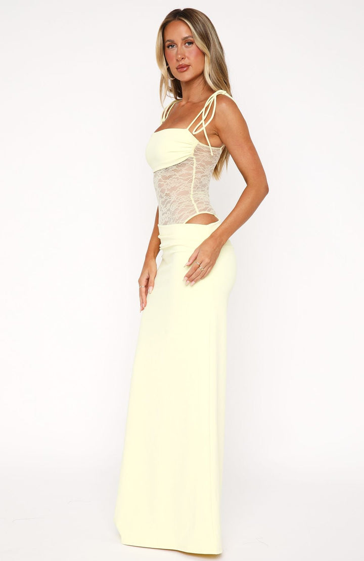 Darla | Elegant Women's Maxi Dress with Lace