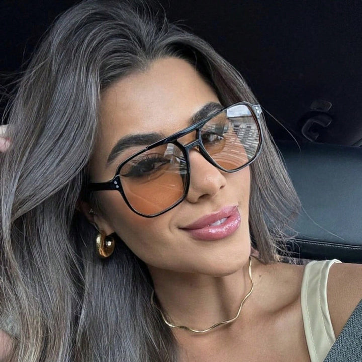 Brionna | Oversized Aviator Sunglasses