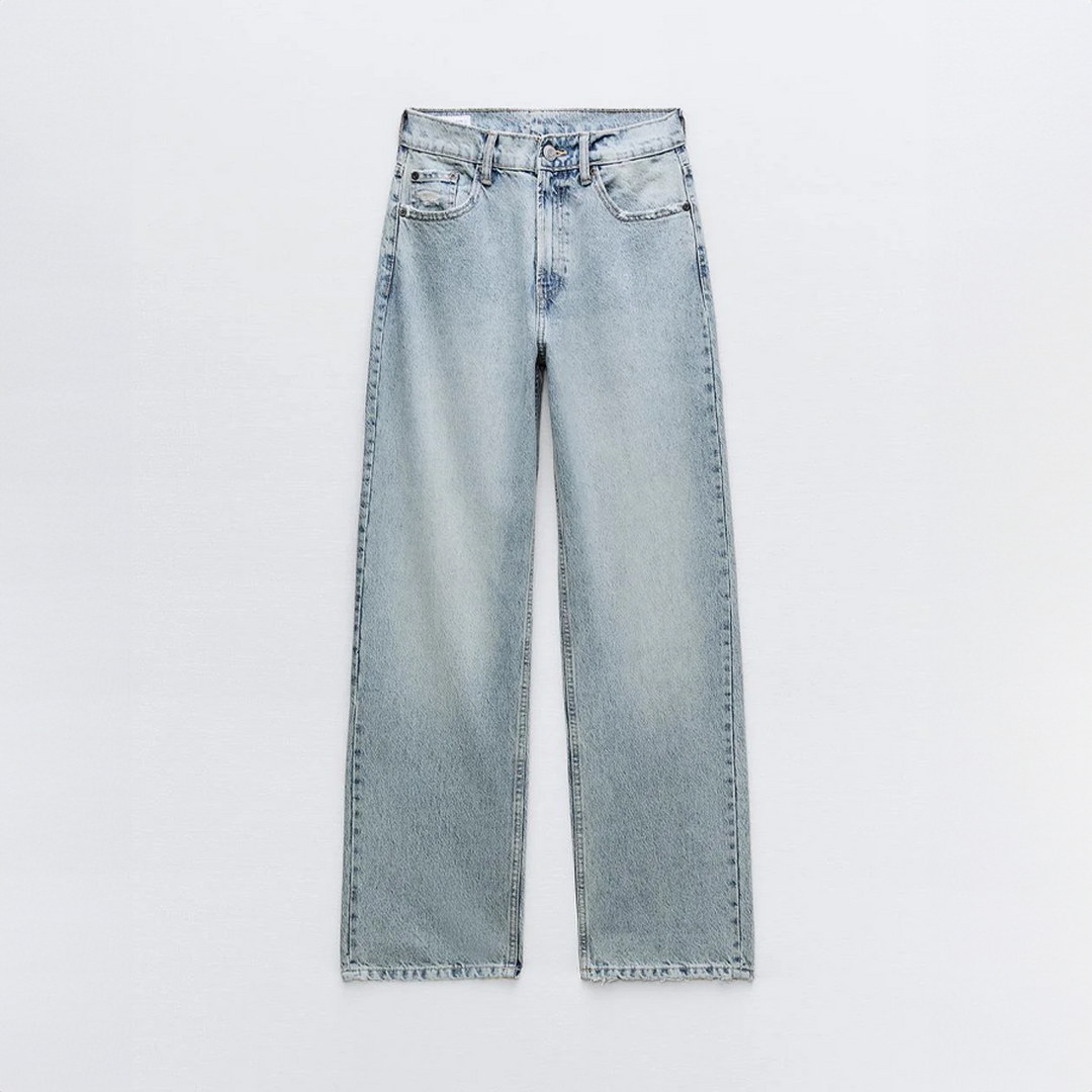 Hana | Vintage High Waist Ripped Jeans