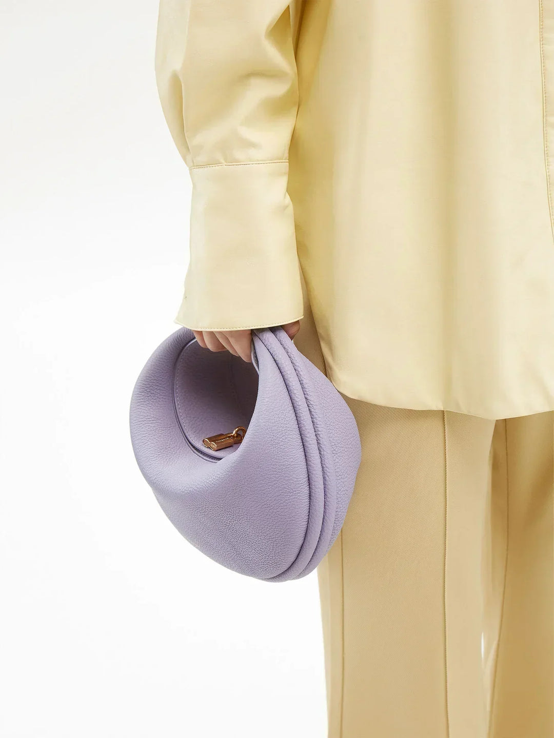 Thonia | Chic Minimalist Half-Moon Shoulder Bag