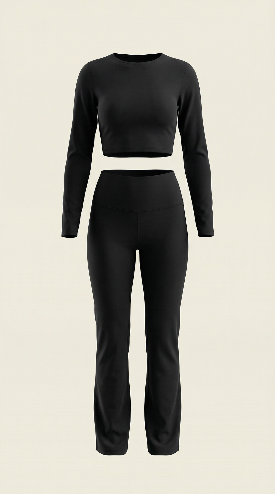 Trendy Co-Ord Set for Women with Cropped Top and Wide Pants