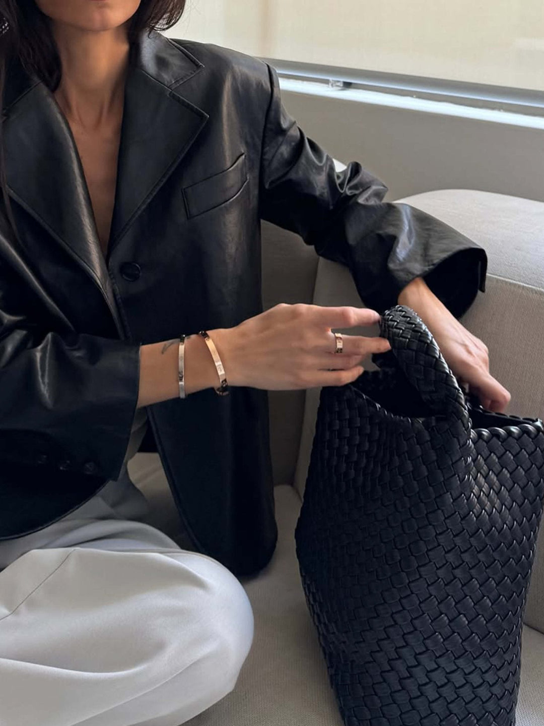 Women's Elegant Luxury Shopper Bag