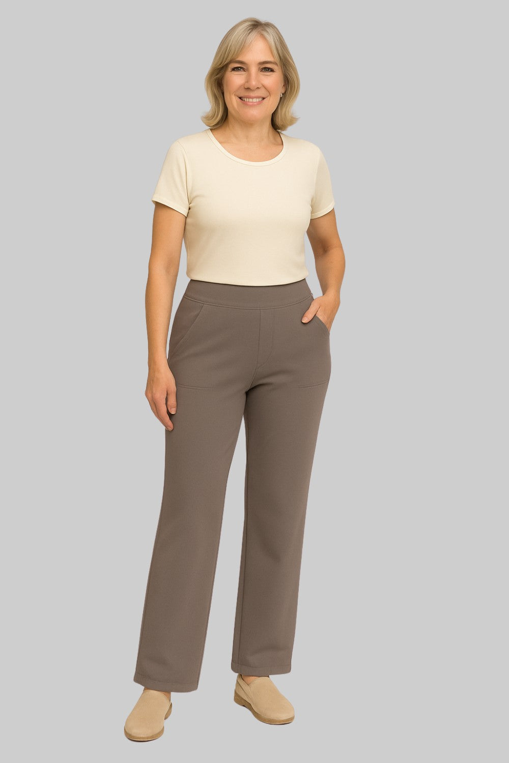 Stylish Women's Pants with Wide Legs and High Waist